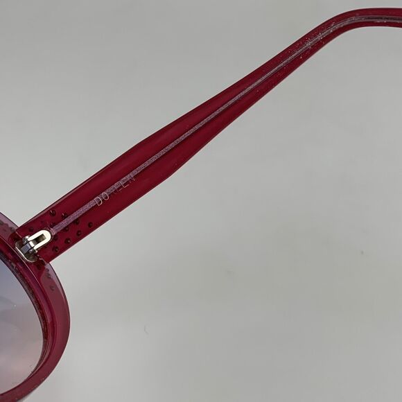 Francis Klein Sunglasses mod. DOREEN A29 Rhinestone Dark Red Made in France RARE main image 11